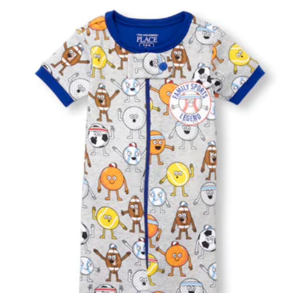 Baby n Toddler Boys Short Sleeve Snug-Fit Stretch